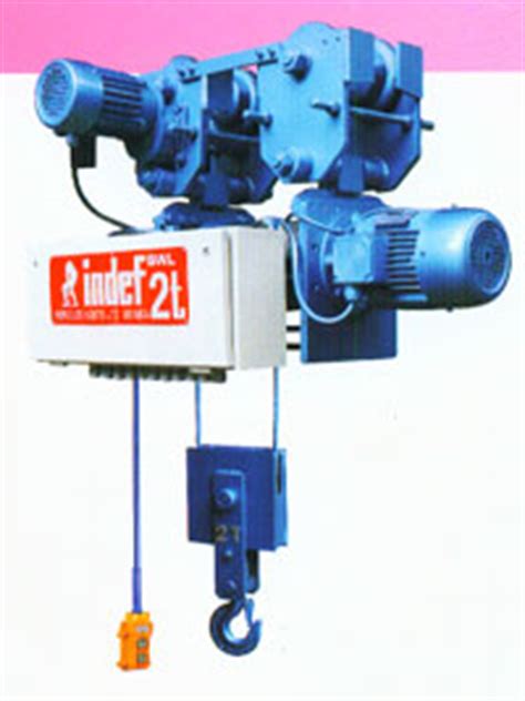 Medium Duty Wire Rope Hoist, Wire Rope Hoist Model WRH NO / N, Webbing ...