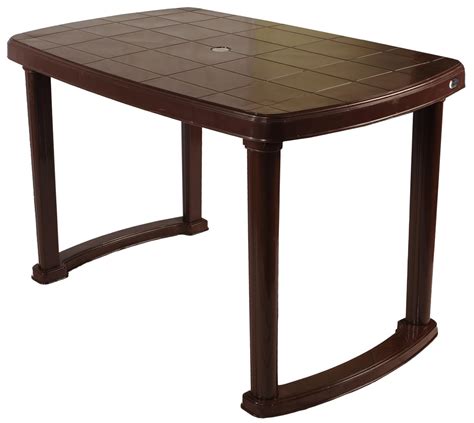 VV National Plastic Dining Table DT - Durable and Weather-Resistant ...