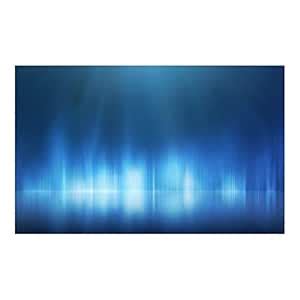 Blue Background with Shine Wall Poster Wall decalwall Sticker Poster ...