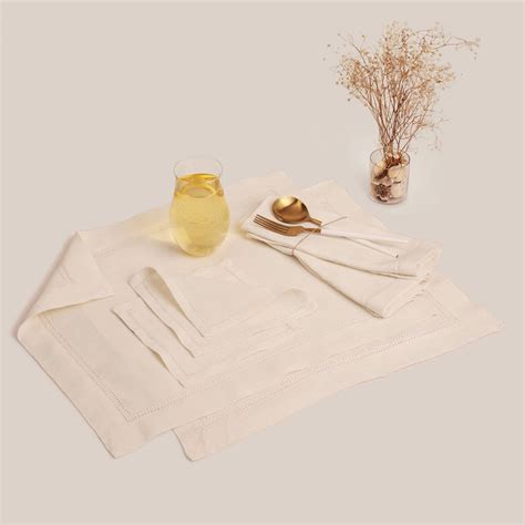 Buy Lino Placemat - Off White for Home Decor Online at Best Price ...