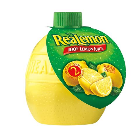Amazon.com : Realemon 100% Lemon Juice, 2.5 oz : Grocery & Gourmet Food