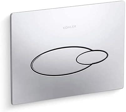 Buy KOHLER DROPLET Mechanical Dual-flush Faceplate in Polished Chrome ...