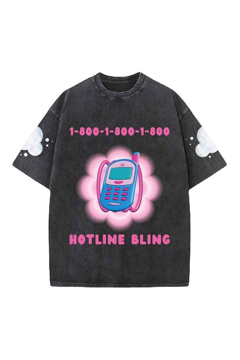 Drake Hotline Bling Designed Oversized T-shirt – Hauntrex