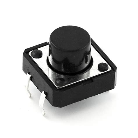 Momentary Pushbutton Switch - 12mm Square Australia - Little Bird