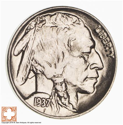 CHOICE Uncirculated - 1937 Buffalo Nickel - RARE In High Grade ...