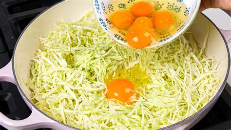 I cook cabbage like this every weekend! Simple and delicious recipe ...