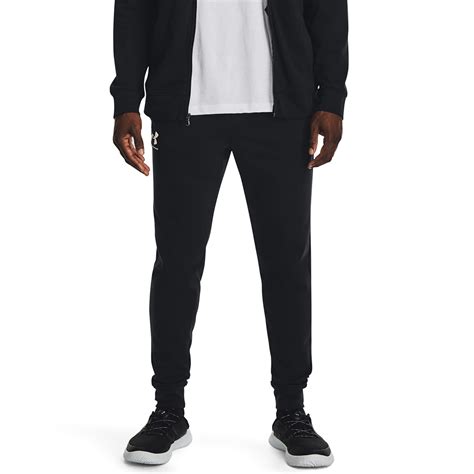 Men's sweatpants Under Armour Rival Terry Jogger Black (1380843-001 ...