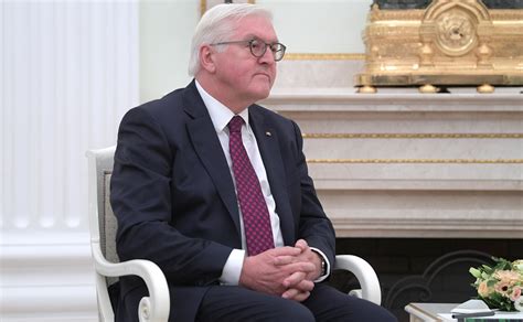 Talks with President of Germany Frank-Walter Steinmeier • President of Russia