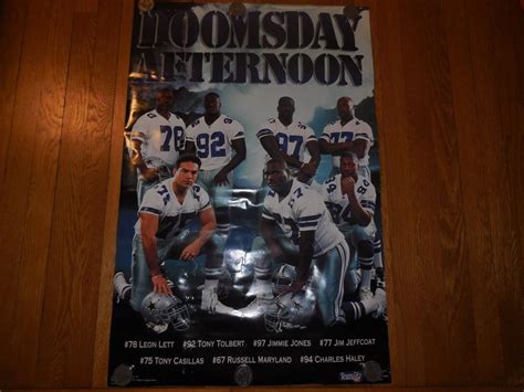1993 dallas cowboys- doomsday afternoon costacos brothers poster ...