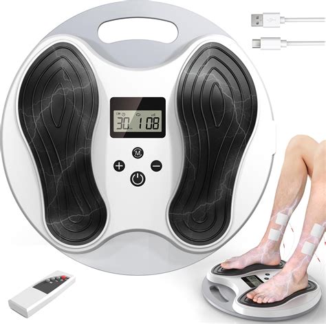 Amazon.com: EMS Foot Massager for Neuropathy, Rechargeable TENS & EMS Foot Circulation ...