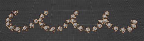 Array Modifier in Blender 的图像结果