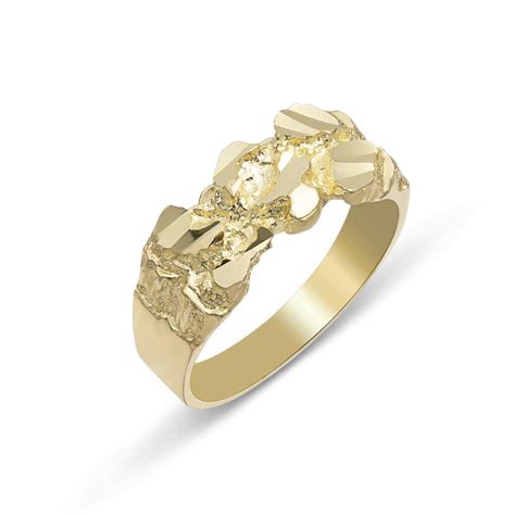 Women's Nugget Rings | Real Gold Jewelry | Bayam Jewelry