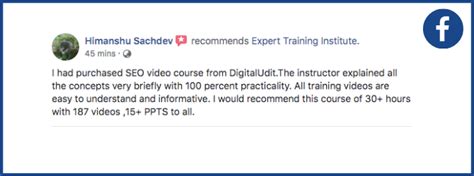 SEO Course, Online SEO Tutorial, SEO Online Course, Best SEO Training ...