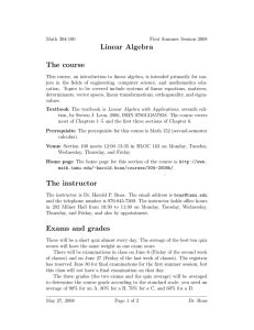 Image result for A Second Course in Linear Algebra Stephan