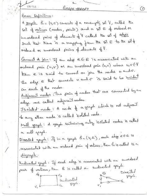 Image result for Graph Theory Notes