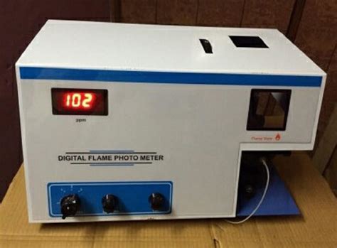Digital Flame Photometer with Solution & Compressor : Amazon.in ...