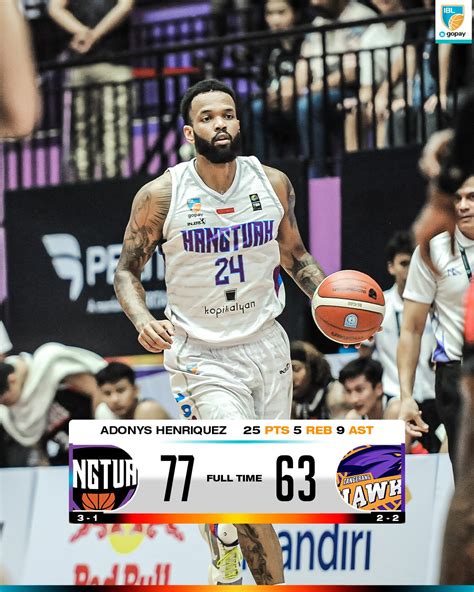 Indonesian Basketball League | #IBLGopay2025 - Week 3 Day 4 - Game 1: @hangtuah.basketball ...
