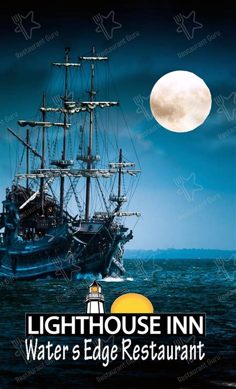 Menu at Water's Edge Restaurant, Two Rivers, Memorial Dr