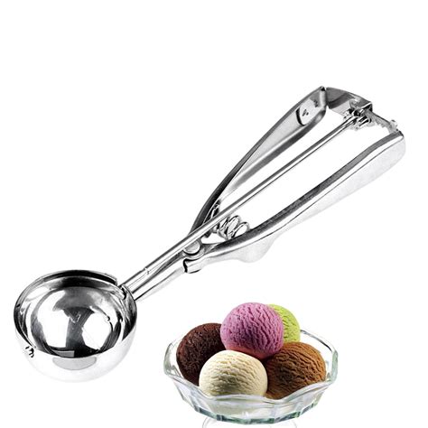 Ice Cream Scoop,Cookie Scoops for Baking | Stainless Steel Small Cookie ...