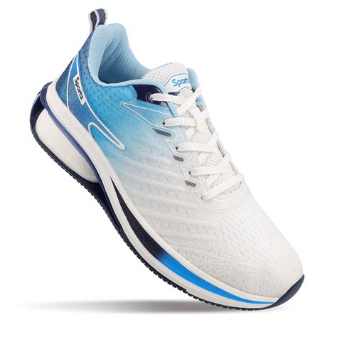 Buy Blue White Men's Sports Shoes WS9151 Online at Best Price ...