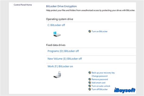 Turn Off BitLocker Windows 1.0 的图像结果