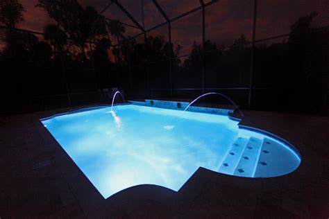 Replacing Fiber Optic Pool Light With Led | Shelly Lighting
