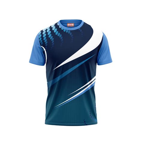 Round Neck Printed Jersey Skyblue NP00229 – Next Print