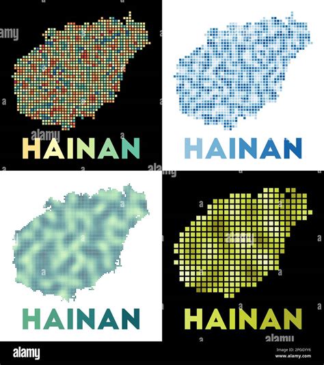 Hainan map hi-res stock photography and images - Alamy
