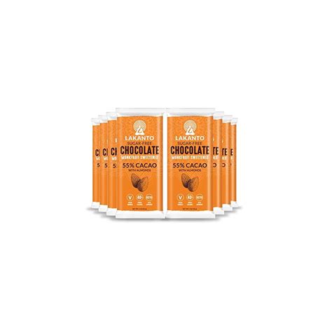 Lakanto Sugar Free Chocolate Bars - Dark Chocolate, India | Ubuy