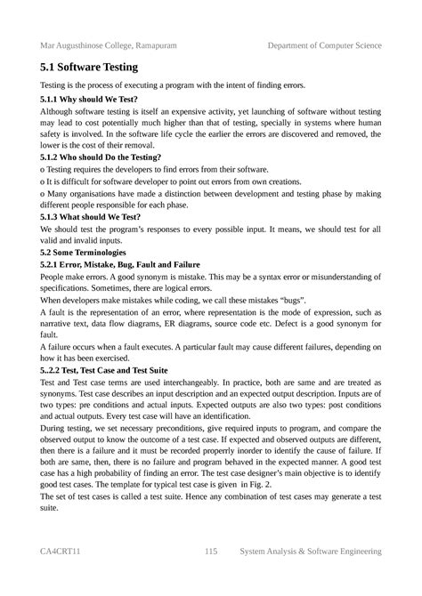 Software Testing related System Analysis And Software Engineering Study ...