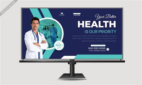 Billboard healthcare mockup Vectors - Download Free High-Quality ...