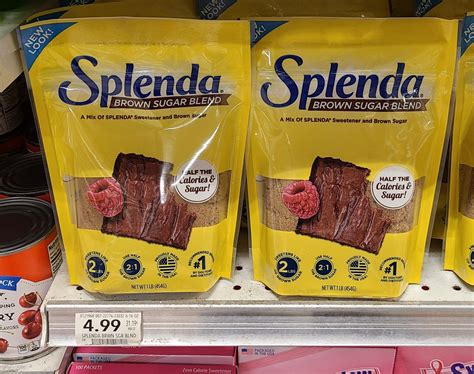 Splenda Brown Sugar Blend Sweetener Just 99¢ At Publix - iHeartPublix
