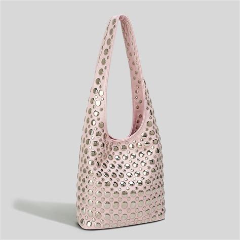 Pink Jennifer Studded Bag – MARGERITA