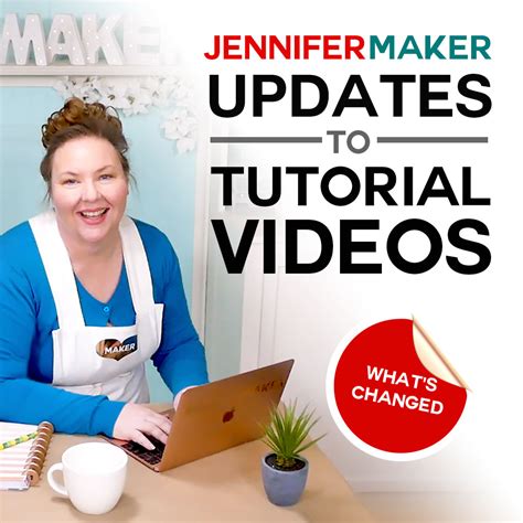 JenniferMaker Updates to Design Tutorial Videos - Jennifer Maker