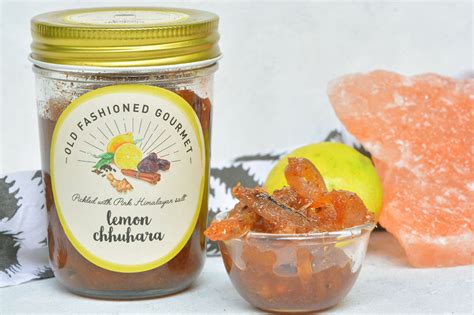 Lemon Chhuhara – OLD FASHIONED GOURMET
