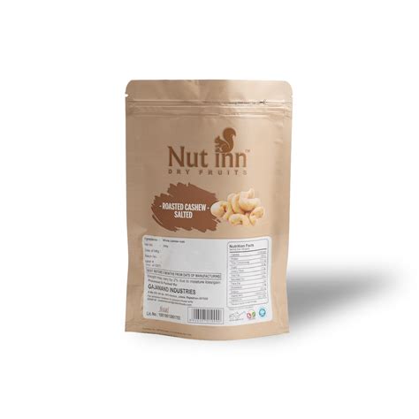 Roasted Cashew Salted (250gm) – Nutinnfoods.com
