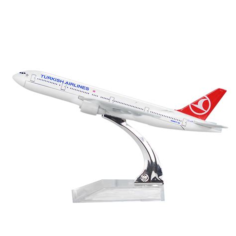 Buy 24-Hours Turkish Airlines Boeing 777-300 Alloy Metal Plane Airplane ...