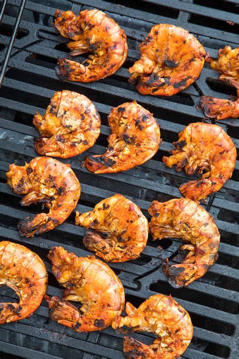Grilled Shrimp with Harissa Marinade - Chili Pepper Madness