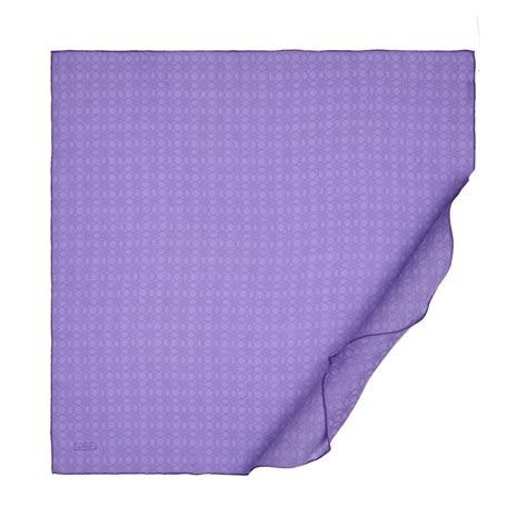 All Seasons Purple Monogram Scarf | Ipekevi