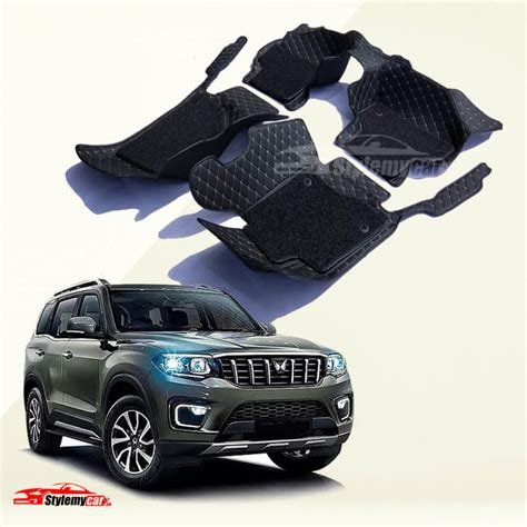Mahindra Scorpio N Luxury Series 7D Floor Mats - Stylemycar