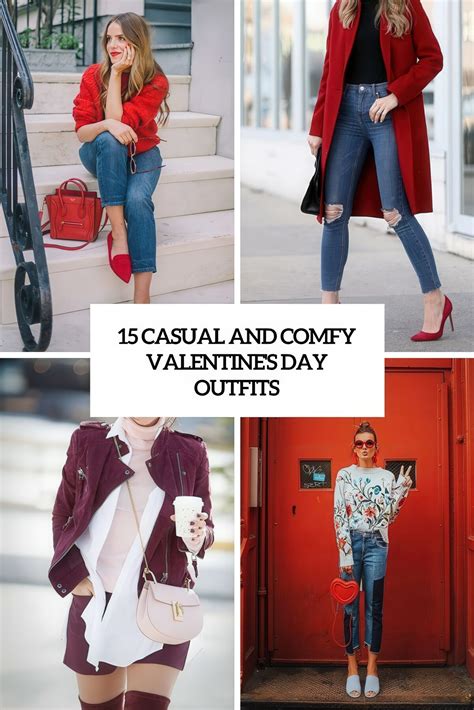 15 Casual And Comfy Valentine's Day Outfits - Styleoholic