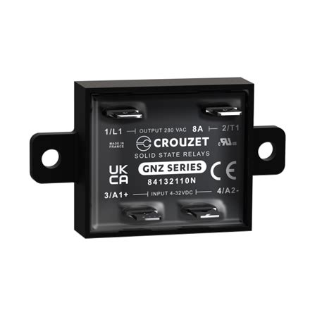 84132110N Crouzet | Crouzet GNZ Series Solid State Relay, 8 A Load ...