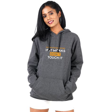 First Rule Of Programming Hoodie - DudeMe – Dudeme