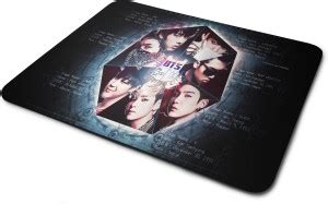abloe Bts Mouse Pad Rap Monster Jin Suga J-Hope Jimin V Jungkook Non ...