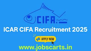 ICAR CIFA Recruitment 2025 - Apply For Young Professional-II