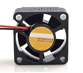 MEOLY Meglev Fan Cooling Fan GM1204PKV3-A DC Brushless Fan 12V 0.5W 2 ...