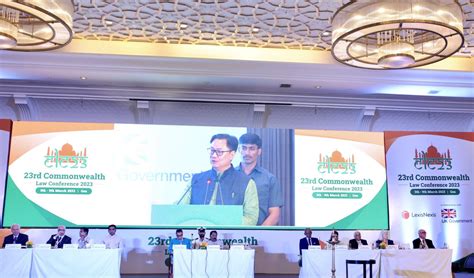 23rd Commonwealth Law Conference begins in Goa
