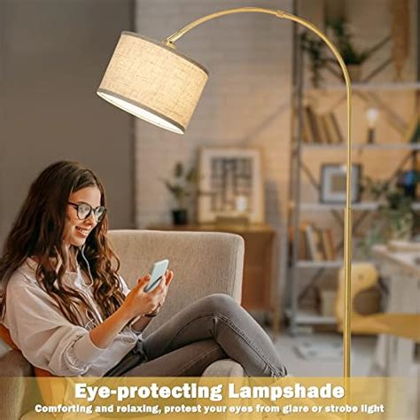 Seaside village Modern Dimmable Arc Floor Lamp with Adjustable India | Ubuy