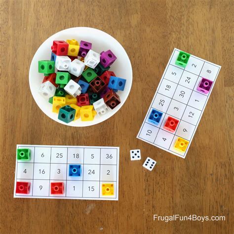 Elementary Math Games with Dice - Frugal Fun For Boys and Girls