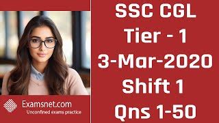 SSC CGL Previous Year Question Papers with Solutions - Free Online ...